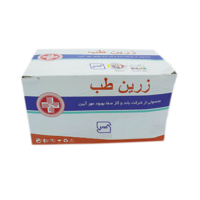 گاز استریل طبی زرین طب 150 عددی